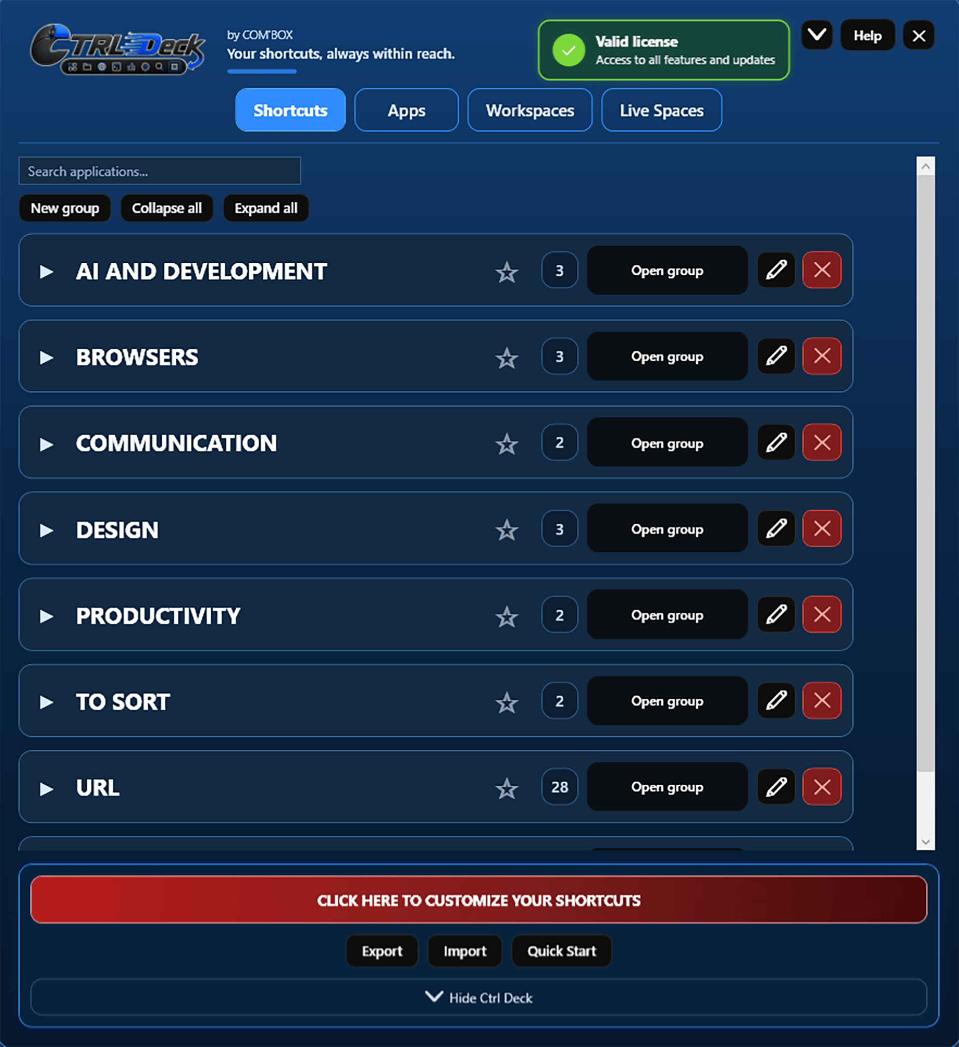 Ctrl Deck screenshot 1 — KittyLaunch