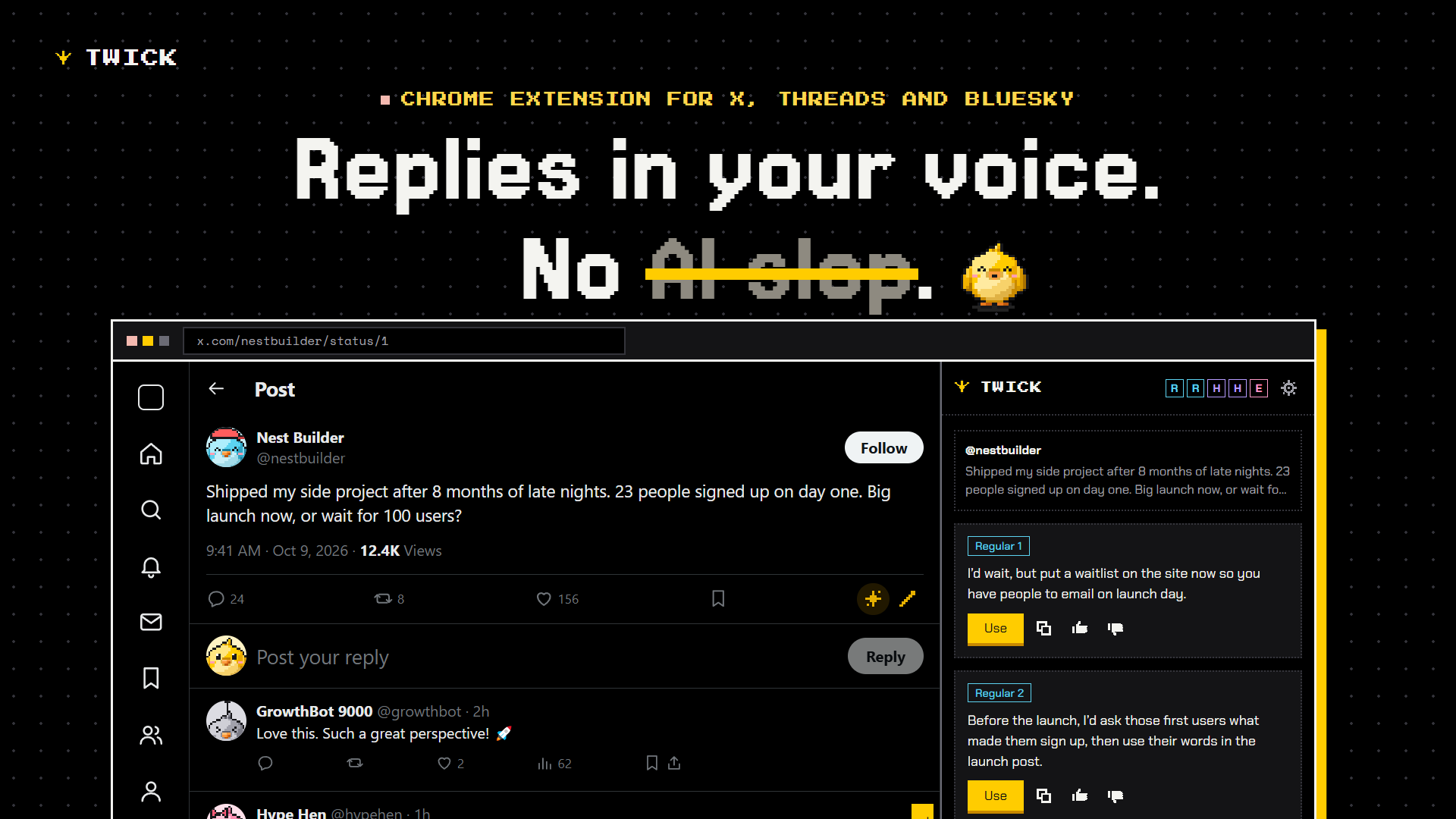 Twick.ing screenshot